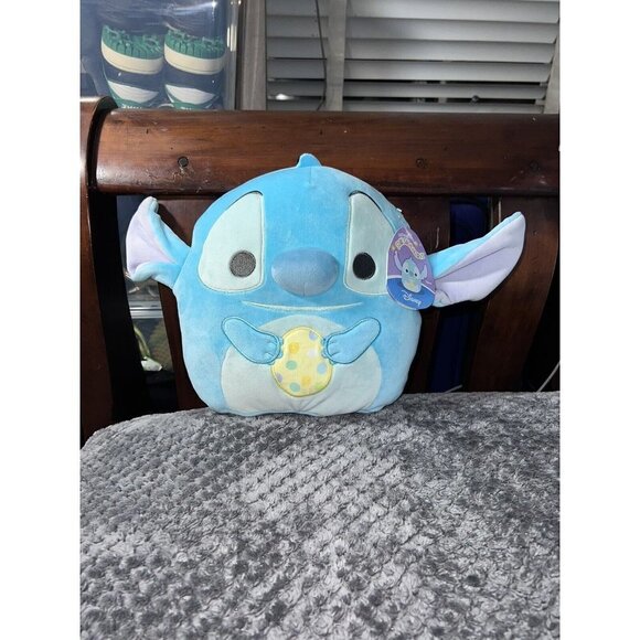 NWT SQUISHMALLOWS Disneys STITCH Easter Egg RARE HTF Exclusive 2023 Plush - Picture 2 of 8